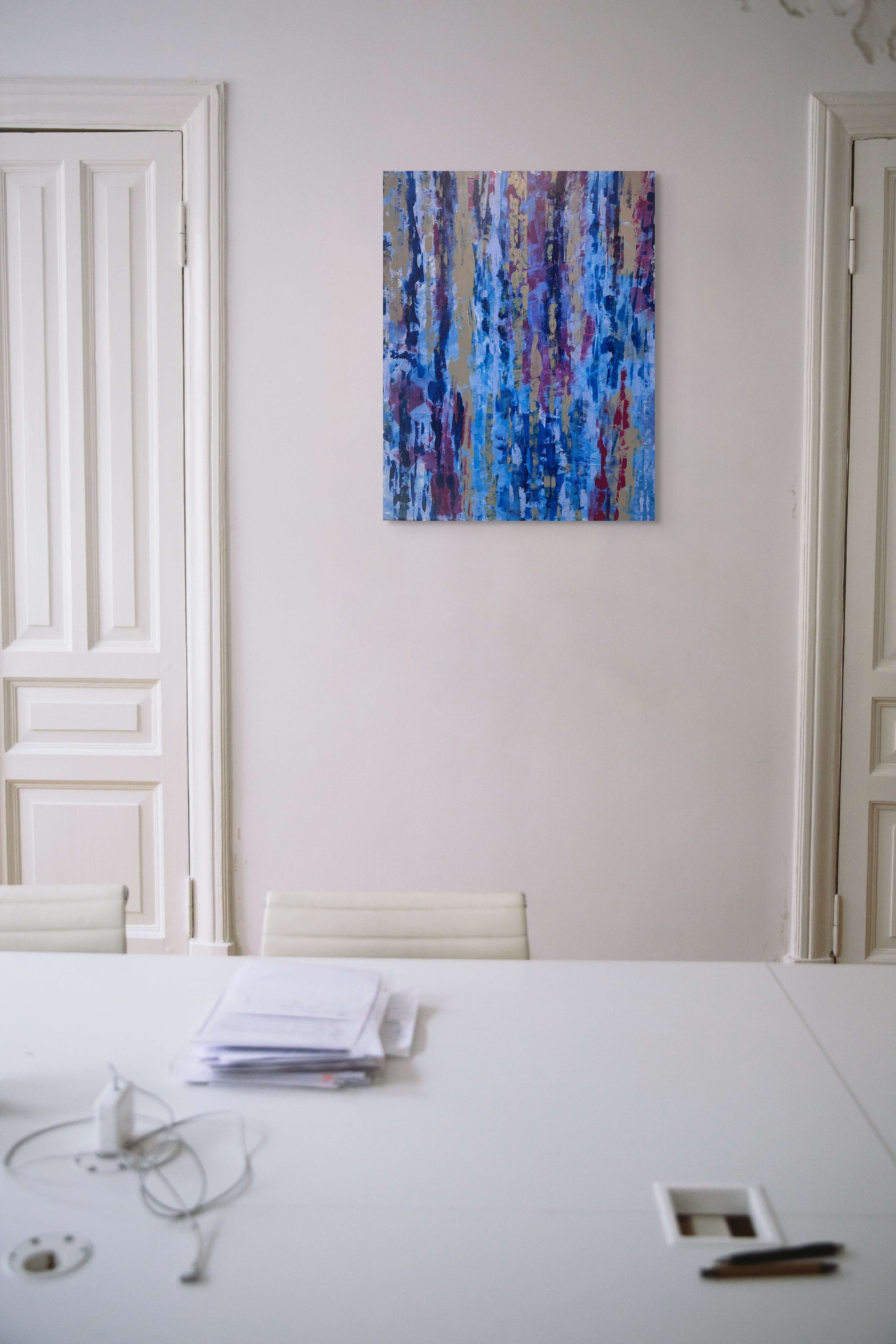 Soft Tensions - Canvas Print - (24" x 30")