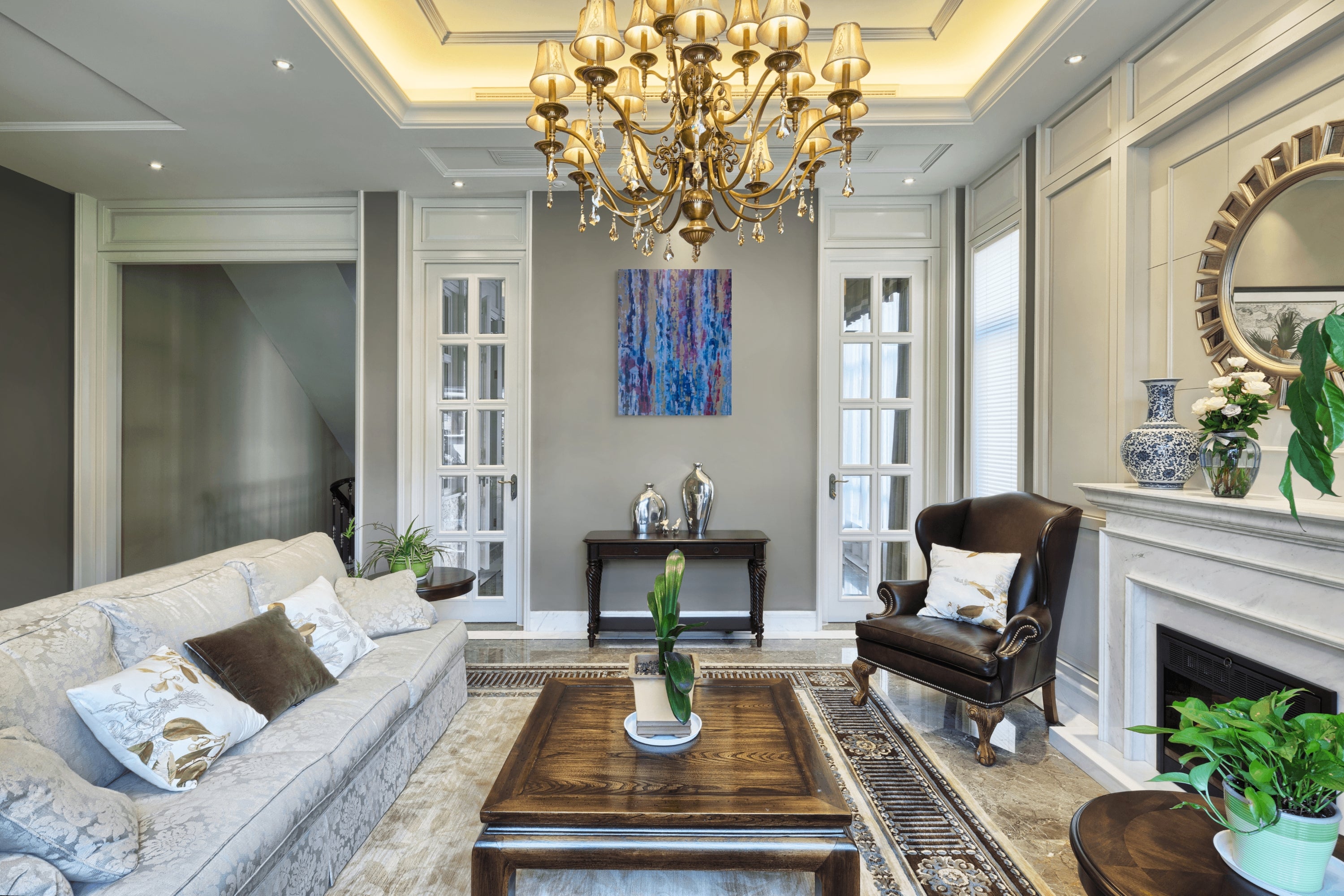 Soft Tensions - Canvas Print - (24" x 30")