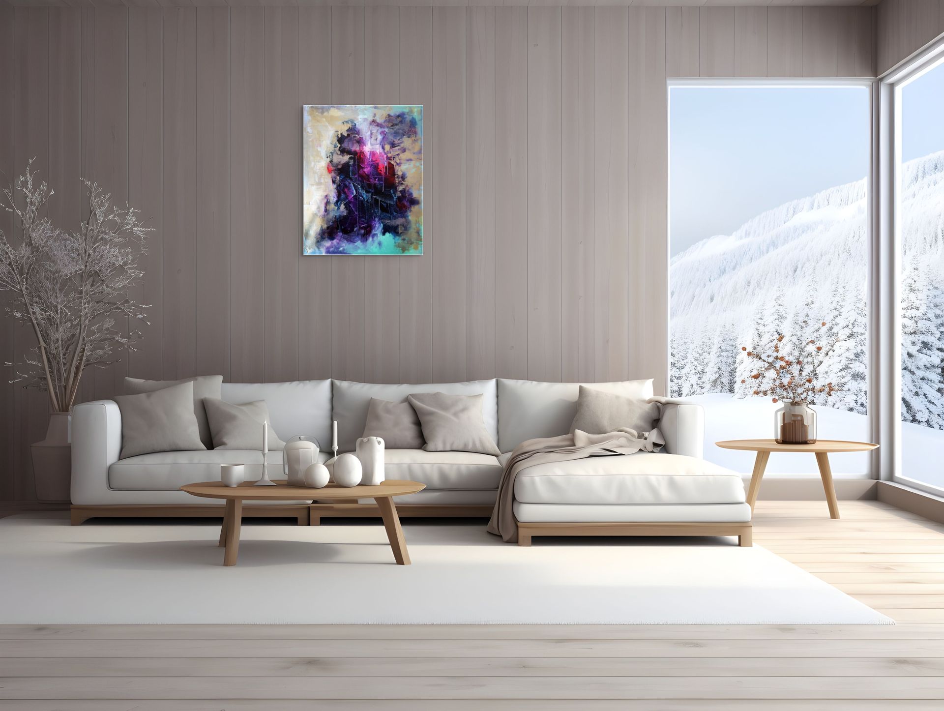 Echoes of Movment - Canvas Print - (18" x 26")