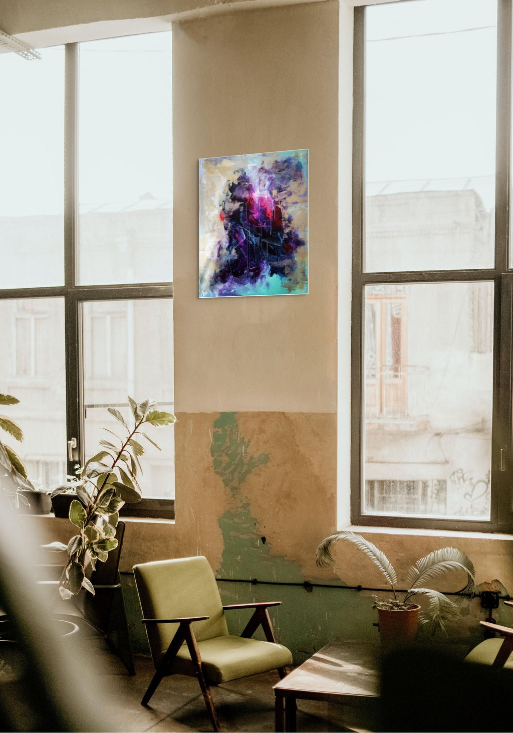 Echoes of Movment - Canvas Print - (18" x 26")