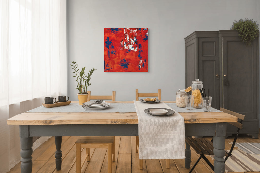 Held in Tension - Canvas Print - (26" x 26")