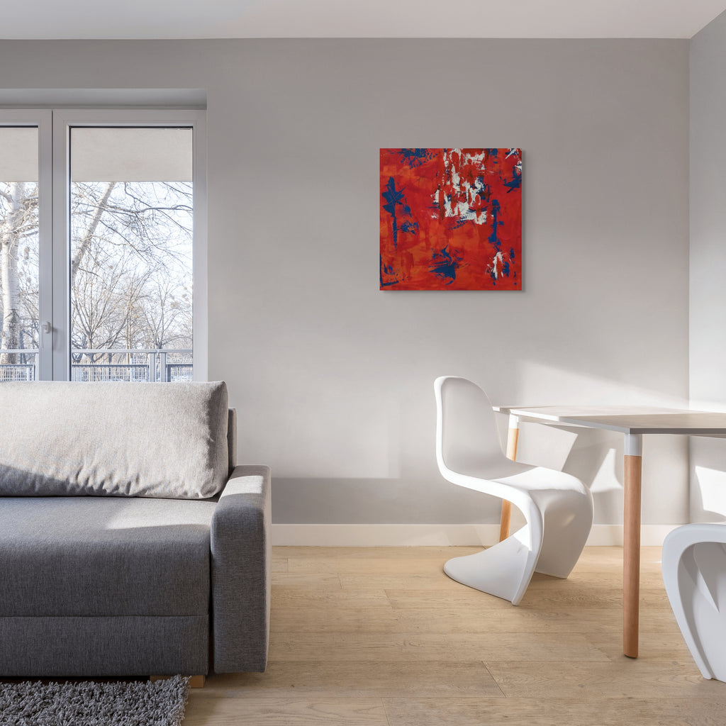 Held in Tension - Canvas Print - (26" x 26")