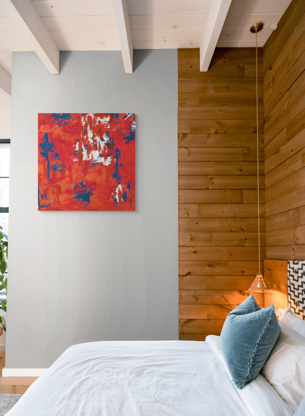 Held in Tension - Canvas Print - (26" x 26")