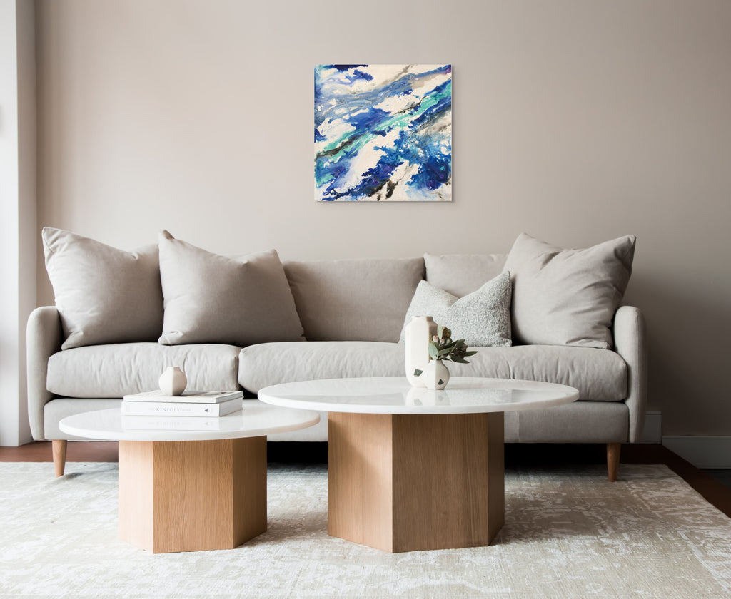 Tidal Drift - Canvas Print - (26" x 26")