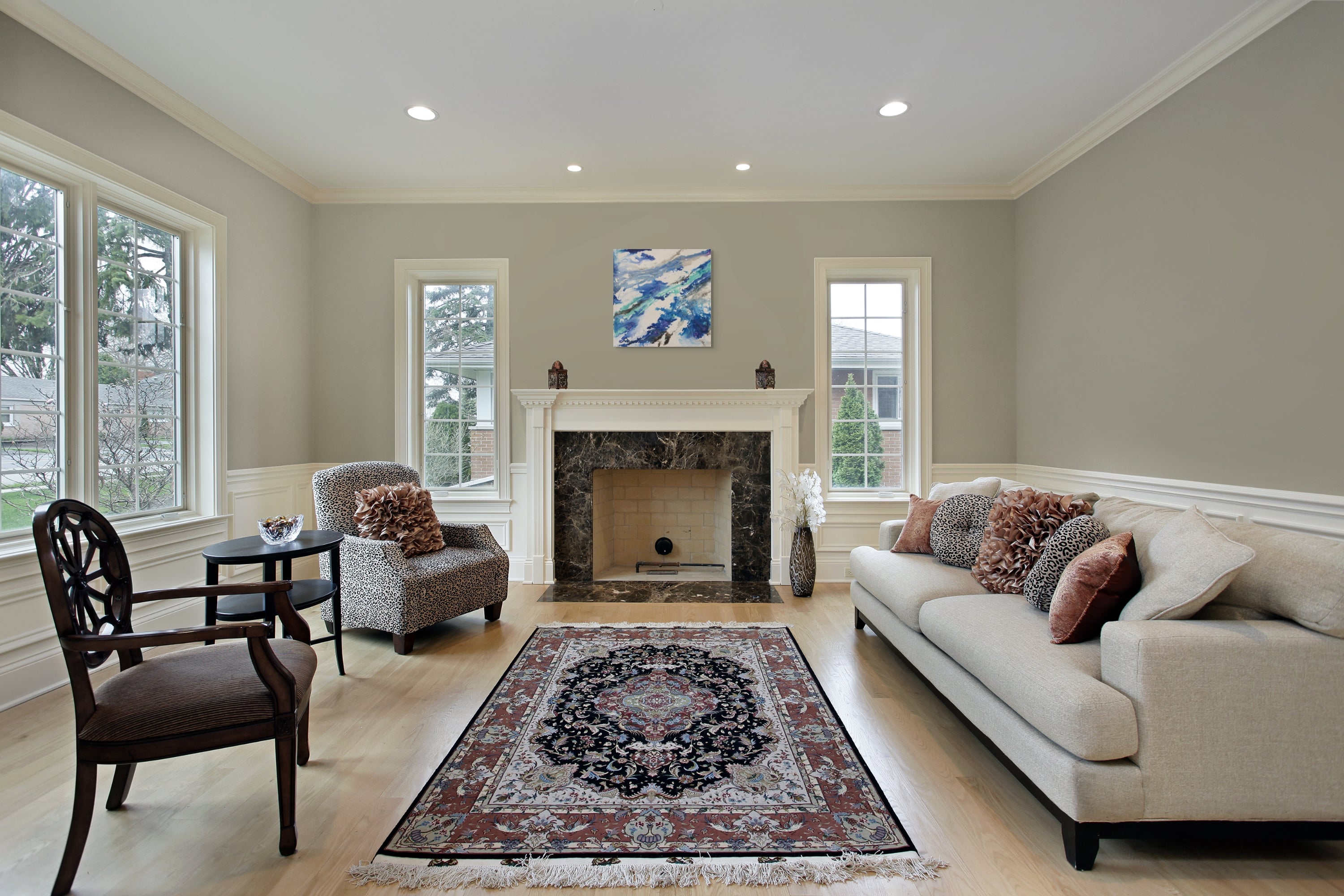 Tidal Drift - Canvas Print - (26" x 26")