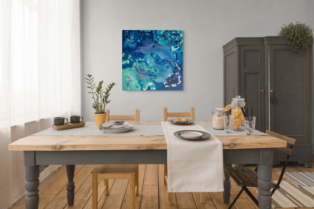 Soft Currents — Canvas Print (24" x 24")