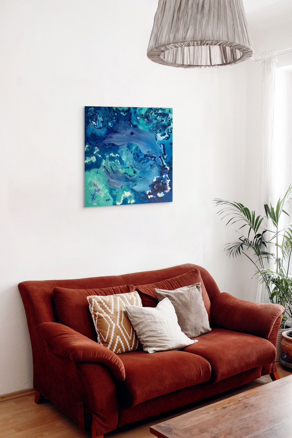 Soft Currents — Canvas Print (24" x 24")
